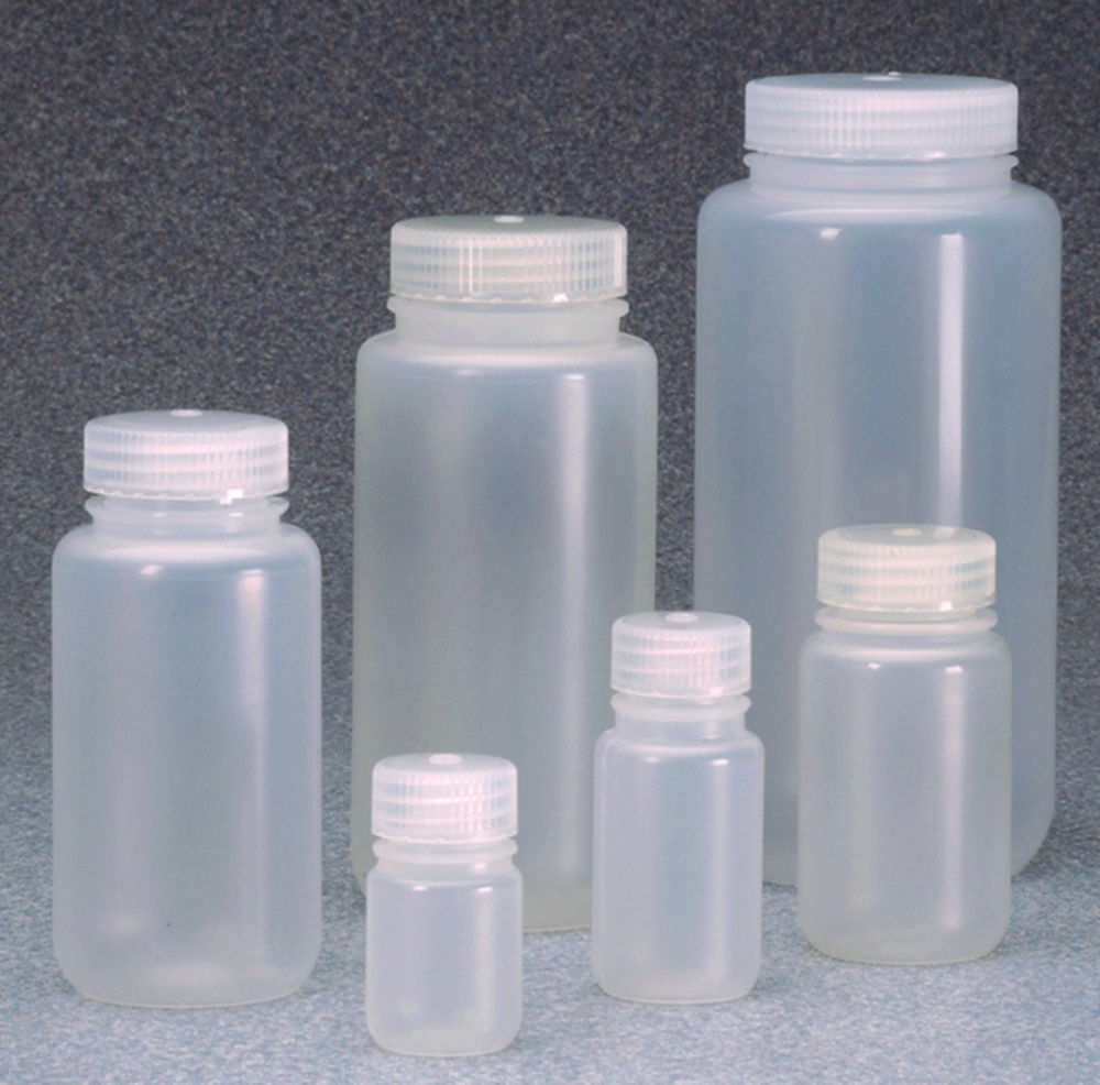 Weithalsflaschen Nalgene™ Economy, PPCO, mit Schraubverschluss, PP