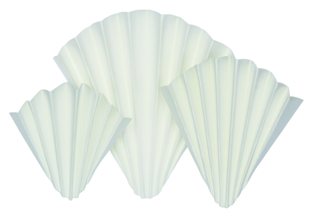 Filtrierpapiere MN 616 1/4, qualitativ, Faltenfilter
