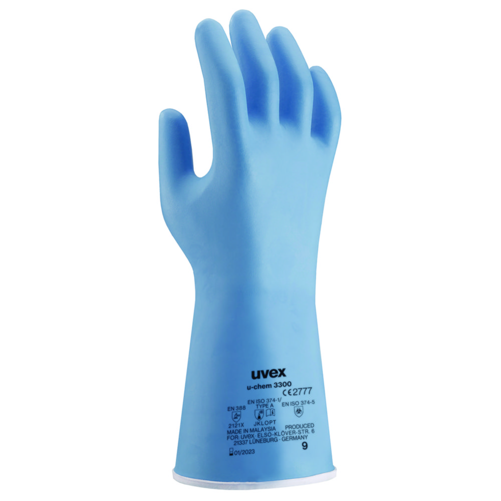 Chemical Protection Glove uvex u-chem 3300, NBR Chemical Protection Glove uvex u-chem 3300, NBR