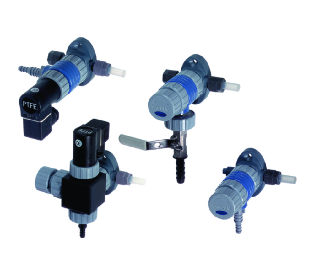 Connection elements for local vacuum network VACUU LAN®