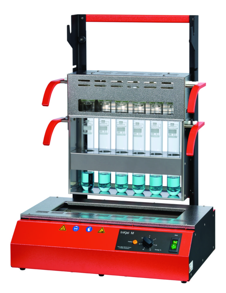 InKjel M manually adjustable infrared digestion system InKjel M manually adjustable infrared digestion system