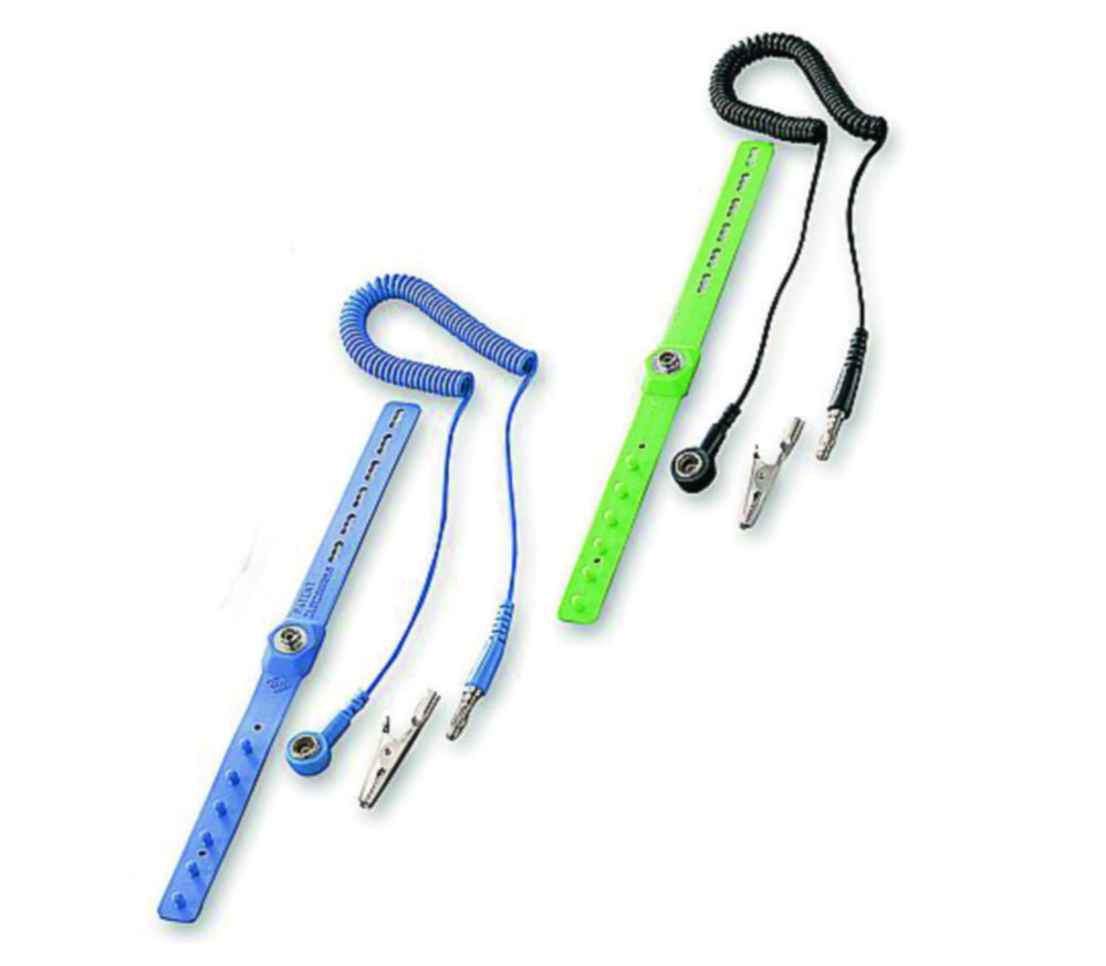 ESD-Wrist Straps ASPURE, silicon, with cord ESD-Wrist Straps ASPURE, silicon, with cord