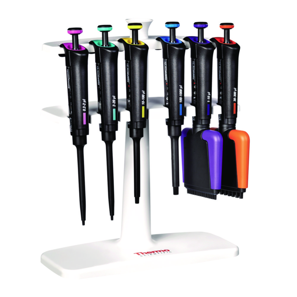 Pipette stand for single and multichannel microliter pipettes F1 / F2 Pipette stand for single and multichannel microliter pipettes F1 / F2