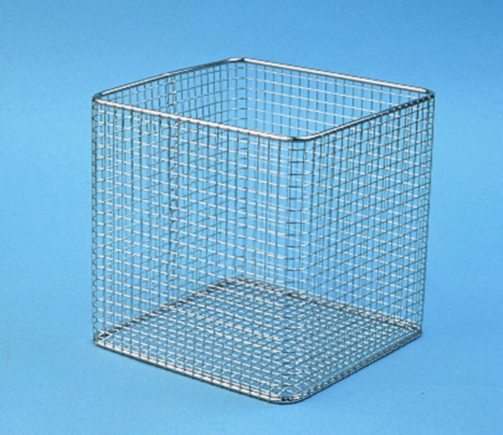Wire baskets, stainless steel Wire baskets, stainless steel