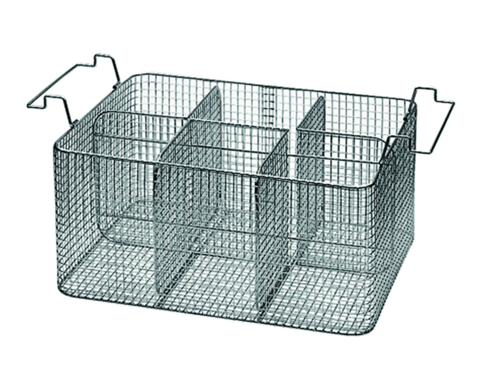 Suspension baskets with subdivisions for Sonorex ultrasonic baths Suspension baskets with subdivisions for Sonorex ultrasonic baths