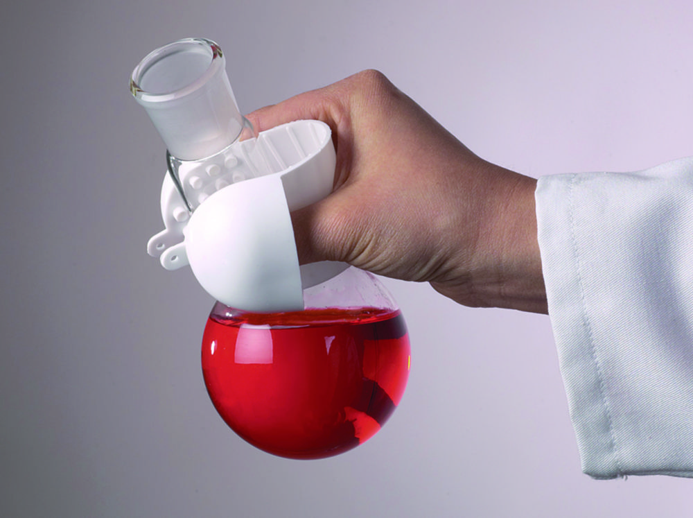 Hand protection HotGrip, silicone rubber, for thumb and 2-3 fingers Hand protection HotGrip, silicone rubber, for thumb and 2-3 fingers