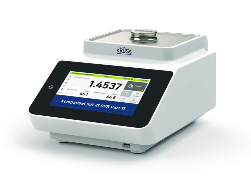 Digital refractometers DR7000 series, with audit trail function Digital refractometers DR7000 series, with audit trail function