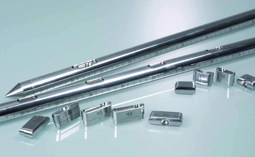 Zone samplers, Novartos Uno, stainless steel V4A Zone samplers, Novartos Uno, stainless steel V4A