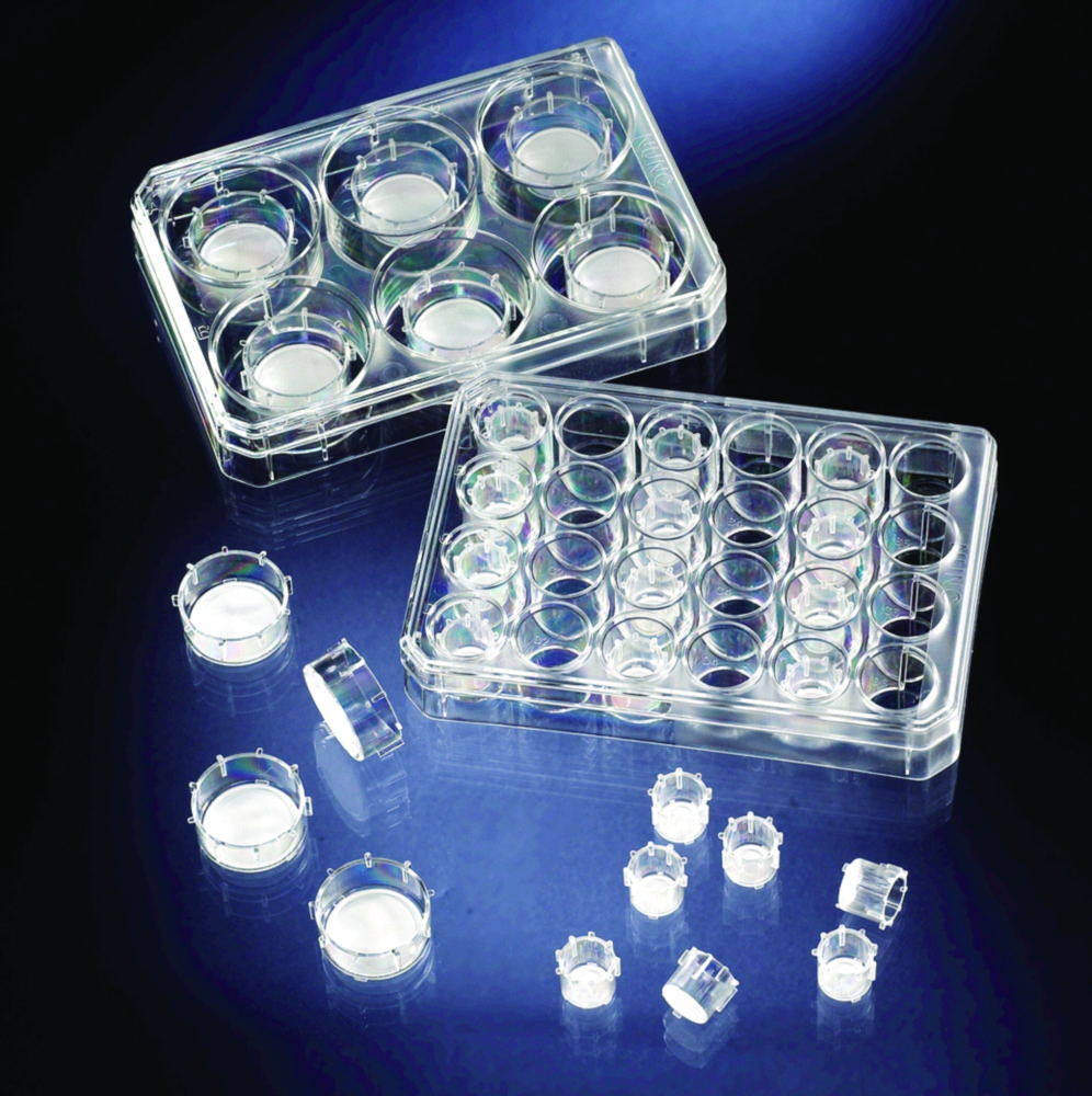 Cell Culture Inserts and Carrier Plates, PC, sterile Cell Culture Inserts and Carrier Plates, PC, sterile