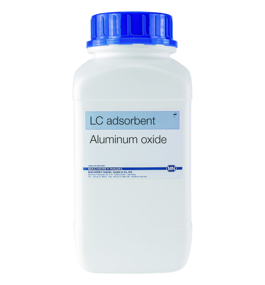 Aluminiumoxid Sorbentien für die Niederdruck-Säulenchromatographie