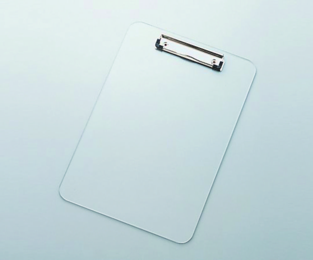 Klemmbrett ASPURE, transparent