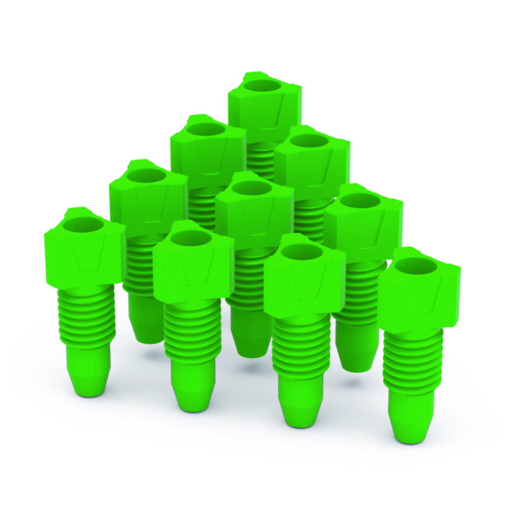 Fittings, PFA, für Caps und Waste Caps