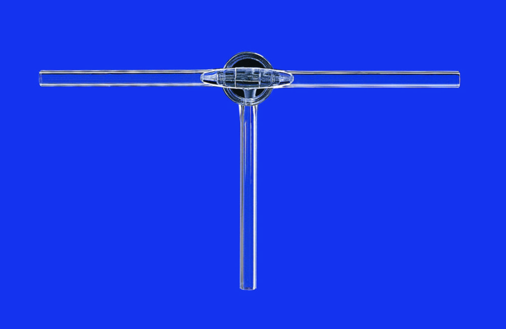 3-way stopcocks, T-bore, borosilicate glass 3.3 3-way stopcocks, T-bore, borosilicate glass 3.3