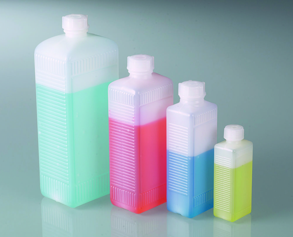 Square bottles with screw cap, HDPE Square bottles with screw cap, HDPE