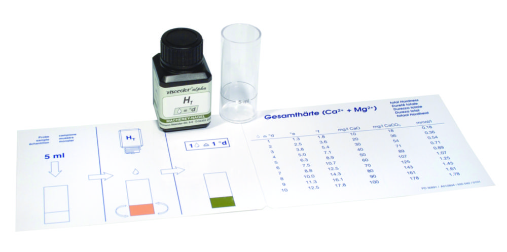 Test kits, VISOCOLOR®alpha for water analysis Test kits, VISOCOLOR®alpha for water analysis