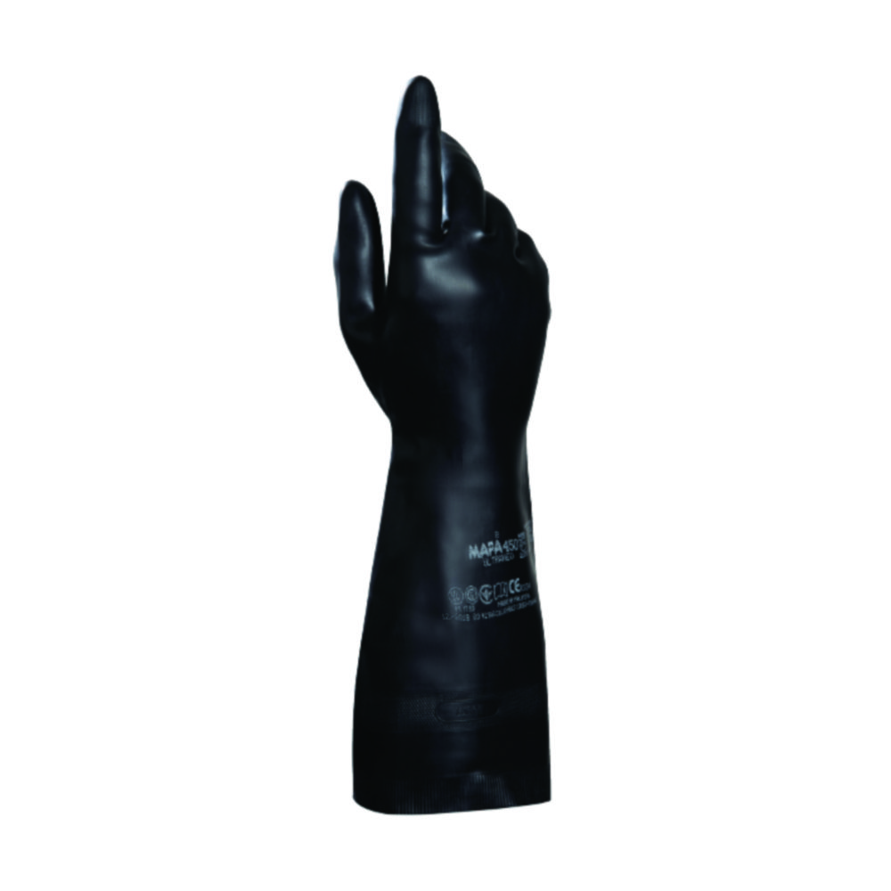 Chemical protective gloves UltraNeo 450, Neoprene/natural latex Chemical protective gloves UltraNeo 450, Neoprene/natural latex