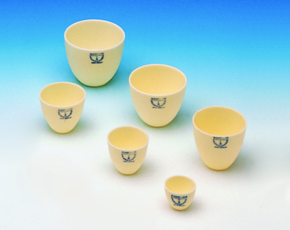 Crucibles, Alsint, wide form Crucibles, Alsint, wide form