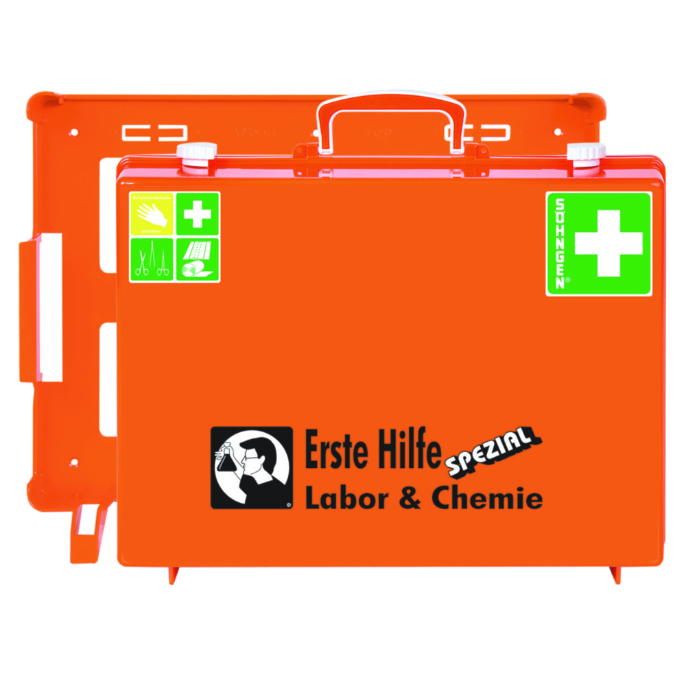 First Aid Kit Special for Laboratories and Chemistry First Aid Kit Special for Laboratories and Chemistry