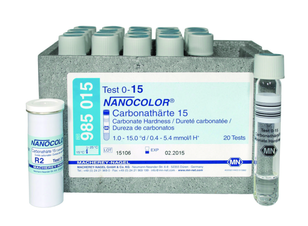 Tube tests NANOCOLOR® Hardness Tube tests NANOCOLOR® Hardness