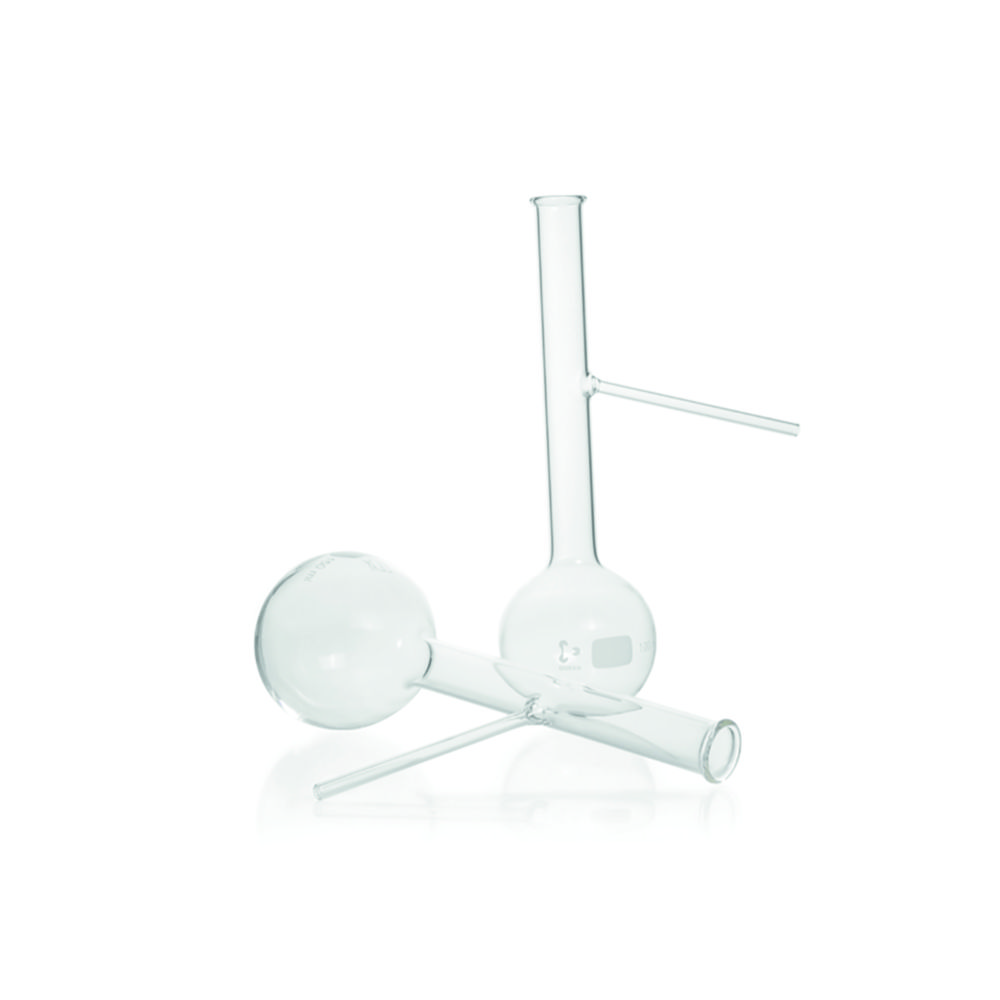 Engler distilling flasks, DURAN®, USP standard, with beaded rim Engler distilling flasks, DURAN®, USP standard, with beaded rim