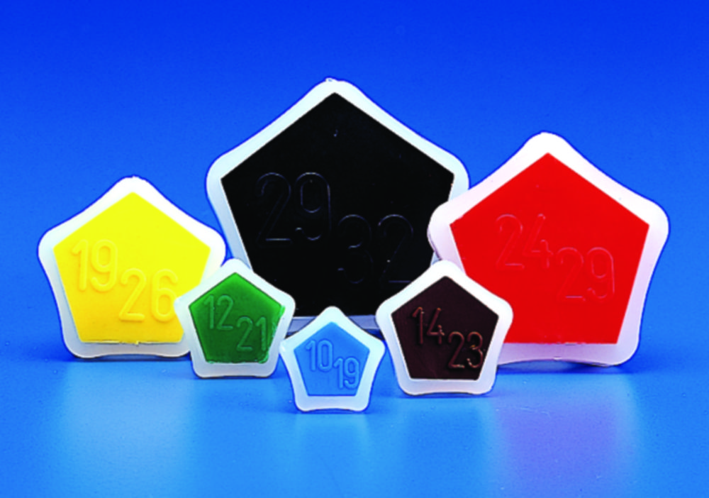 Conical stoppers, NS, PE Conical stoppers, NS, PE