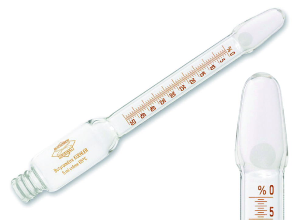 Rahmbutyrometer Köhler Gerber Standard