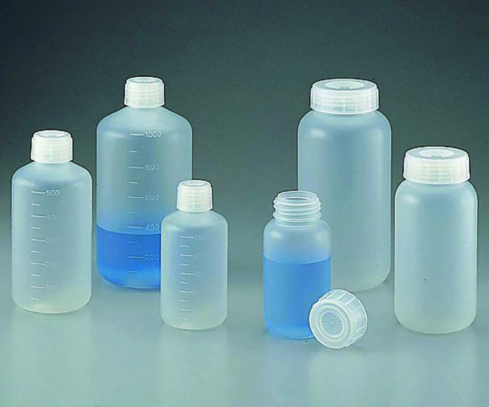 Narrow-Mouth Bottles, PP, graduated, sterilized Narrow-Mouth Bottles, PP, graduated, sterilized