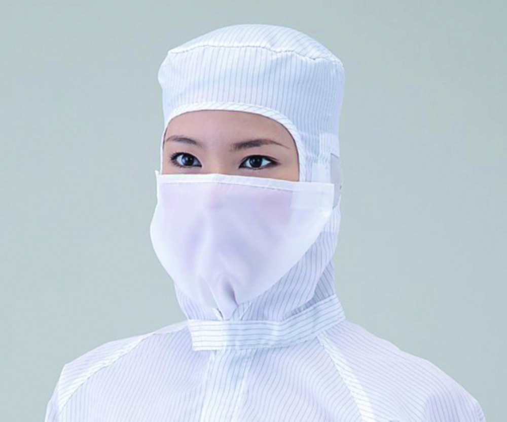 Masks ASPURE, for cleanroom overalls, Polyester Masks ASPURE, for cleanroom overalls, Polyester