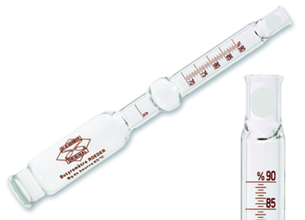 Butter butyrometer, according Roeder Butter butyrometer, according Roeder