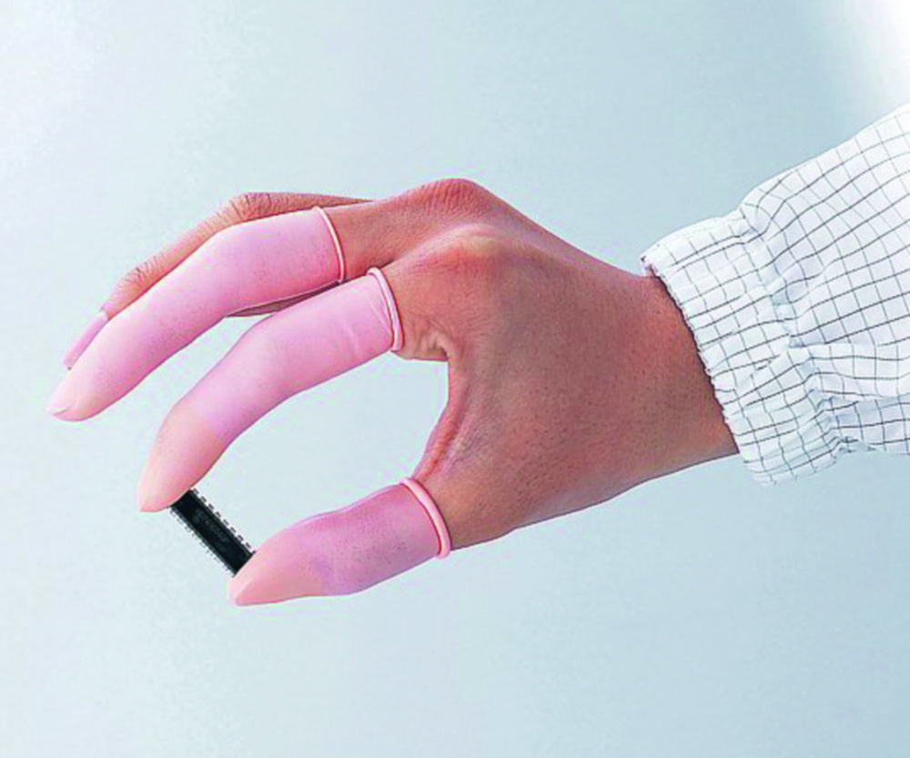 Fingerlinge ASPURE, antistatisch, Naturlatex