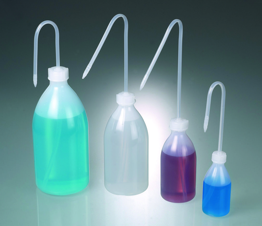 Wash bottles, LDPE