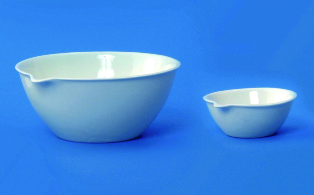 LLG-Evaporating dishes with flat bottom, porcelain, medium form LLG-Evaporating dishes with flat bottom, porcelain, medium form