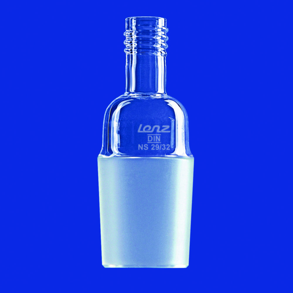 Threaded tube with NS core, DURAN® tubing Threaded tube with NS core, DURAN® tubing