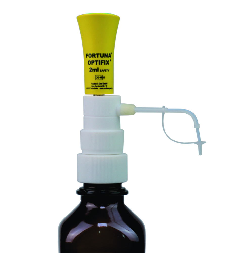 Flaschenaufsatz-Dispenser FORTUNA® OPTIFIX® SAFETY