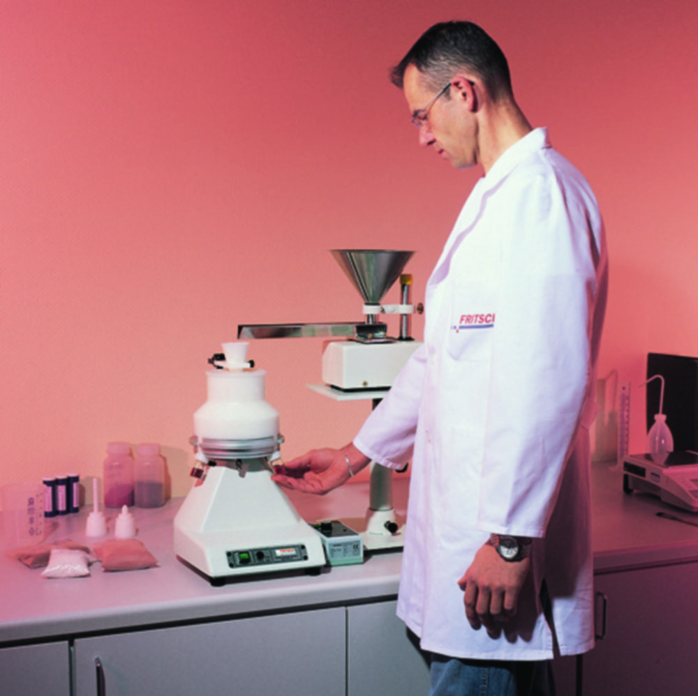 Dividing heads for rotary cone sample divider LABORETTE 27 Dividing heads for rotary cone sample divider LABORETTE 27