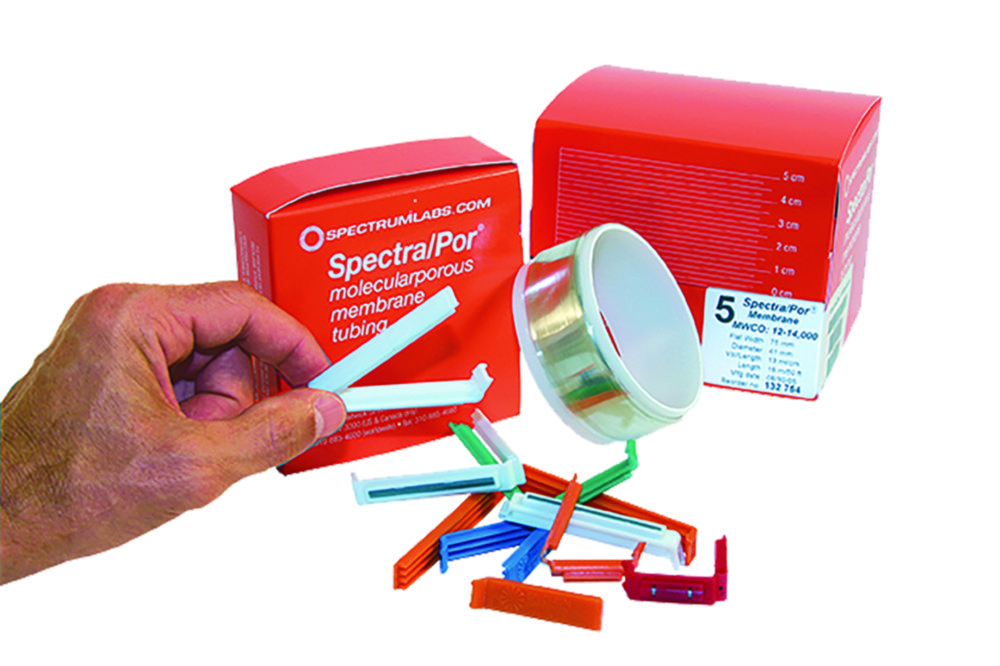 Dialysis tubing closures Spectra/Por, PP Dialysis tubing closures Spectra/Por, PP