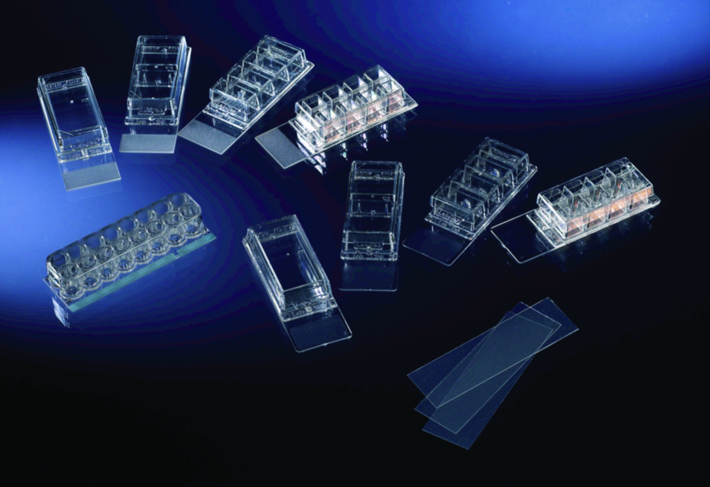 Objektträger Lab-Tek™ Chamber Slide™ System, PS