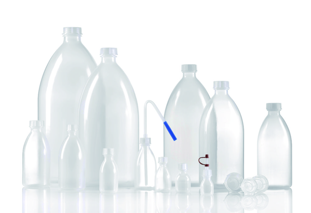 Narrow-mouth bottles without closure, series 301, LDPE Narrow-mouth bottles without closure, series 301, LDPE