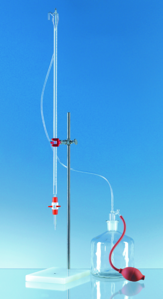 Compact automatic burette, BLAUBRAND®, Boro 3.3, class AS