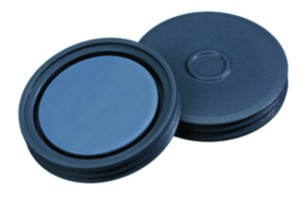 LLG-Crimp seals ND20, center tear off caps, aluminium, ready assembled LLG-Crimp seals ND20, center tear off caps, aluminium, ready assembled