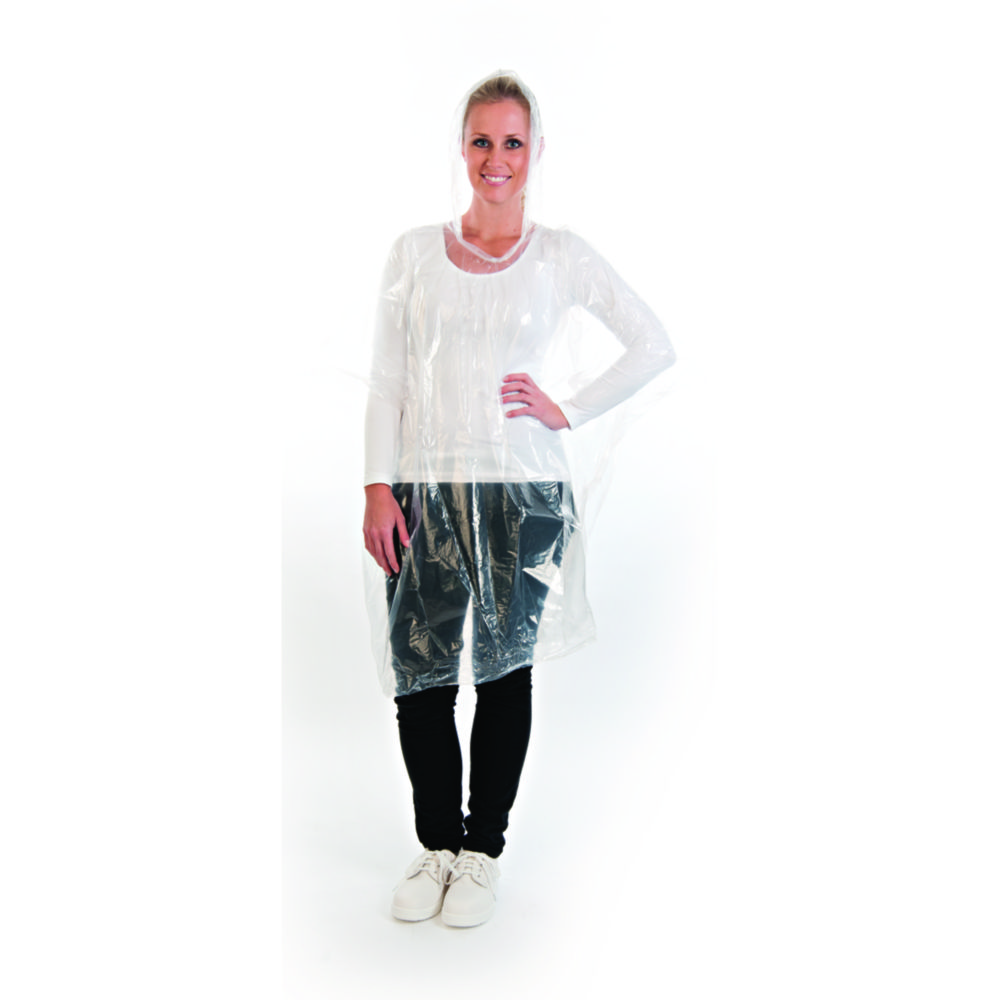 Poncho, transparent, PE Poncho, transparent, PE