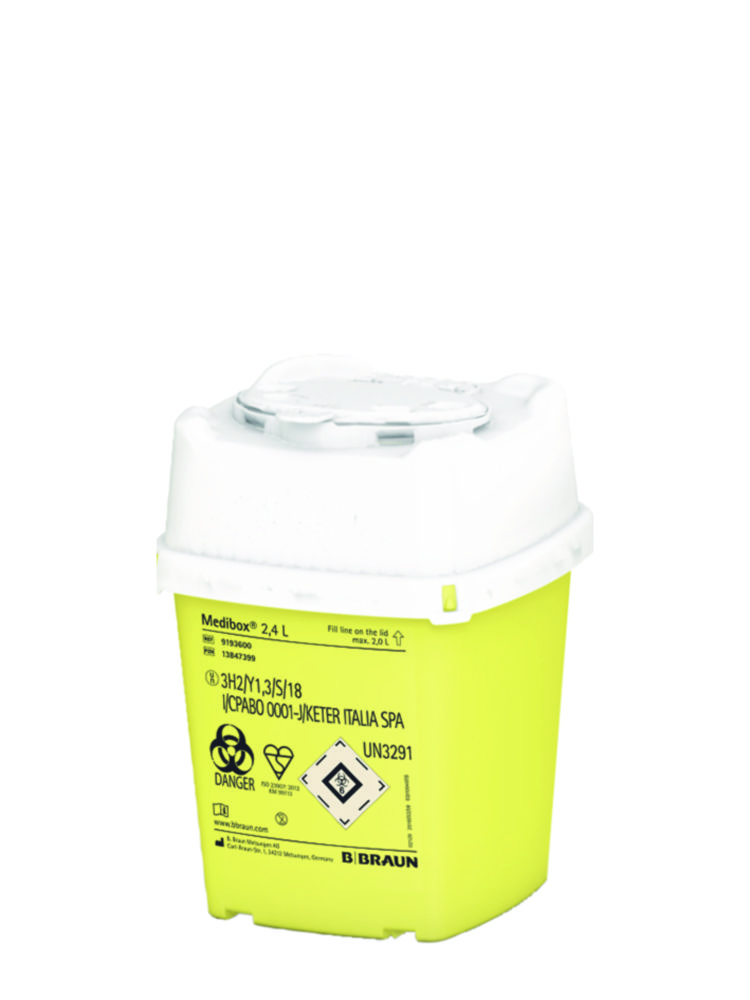 Needles and waste containers Medibox® Needles and waste containers Medibox®