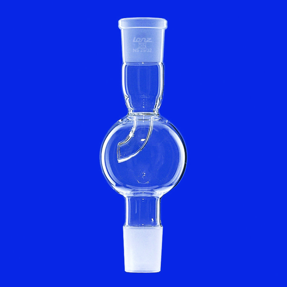 Splash heads acc. to Stutzer, straight, DURAN® tubing