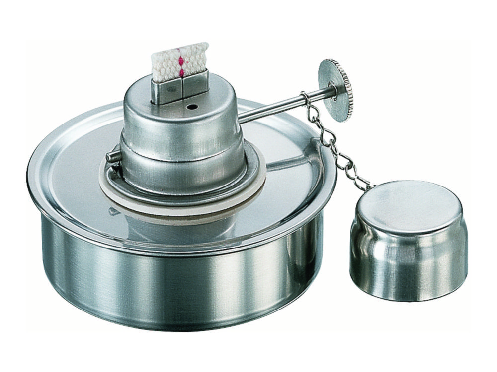 Spirit burner, 18/10 steel Spirit burner, 18/10 steel