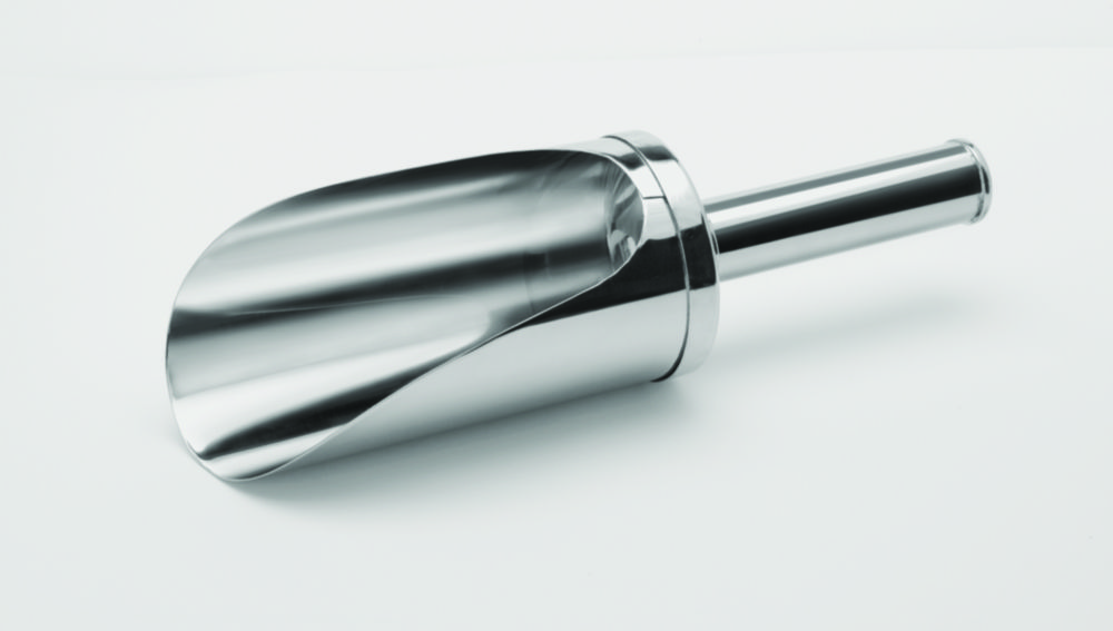 Dispensing scoops, stainless steel Dispensing scoops, stainless steel