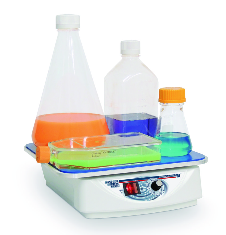 Platform shaker Mini-300 Orbital-Genie®, with adhering mat Platform shaker Mini-300 Orbital-Genie®, with adhering mat