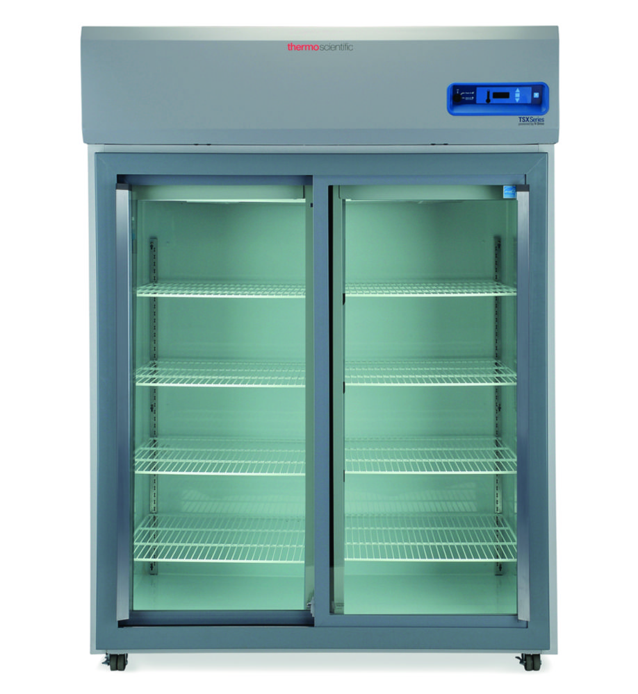 High-Performance chromatography refrigerators TSX, up to 2 °C, with double sliding glass door High-Performance chromatography refrigerators TSX, up to 2 °C, with double sliding glass door