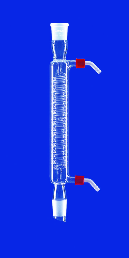 Spiral condensers, DURAN® tubing, with PP olives
