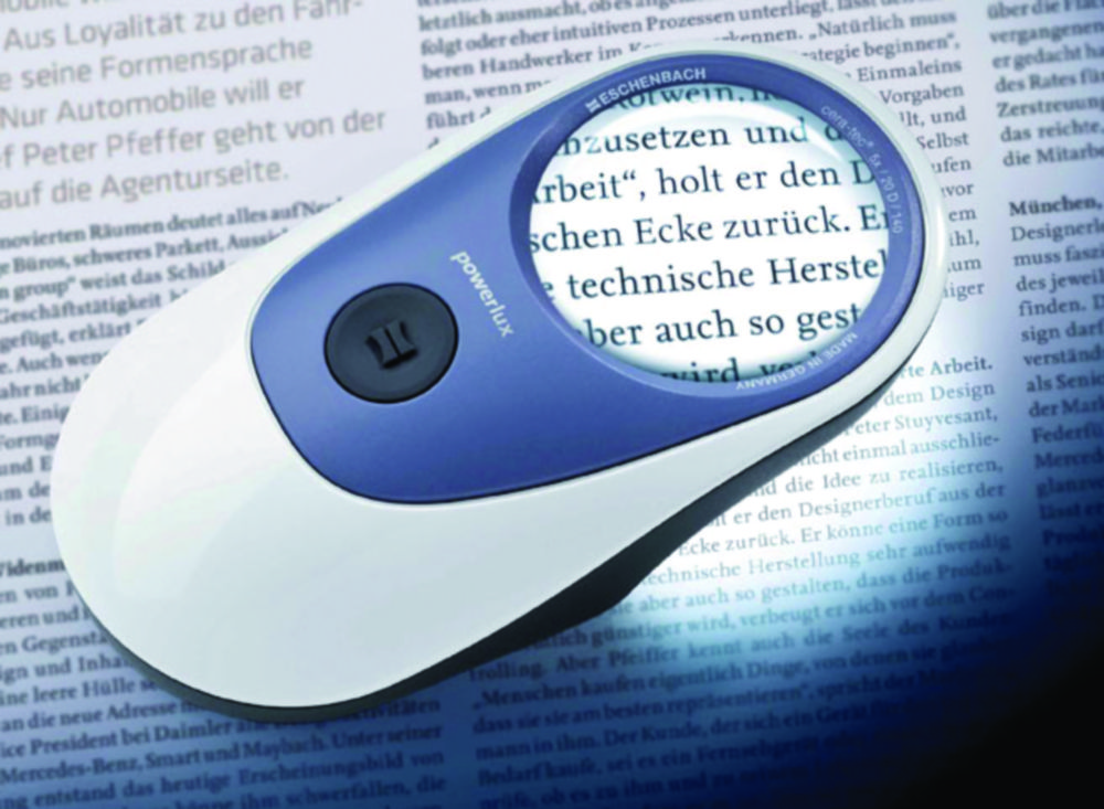 Illuminated magnifier, powerlux Illuminated magnifier, powerlux