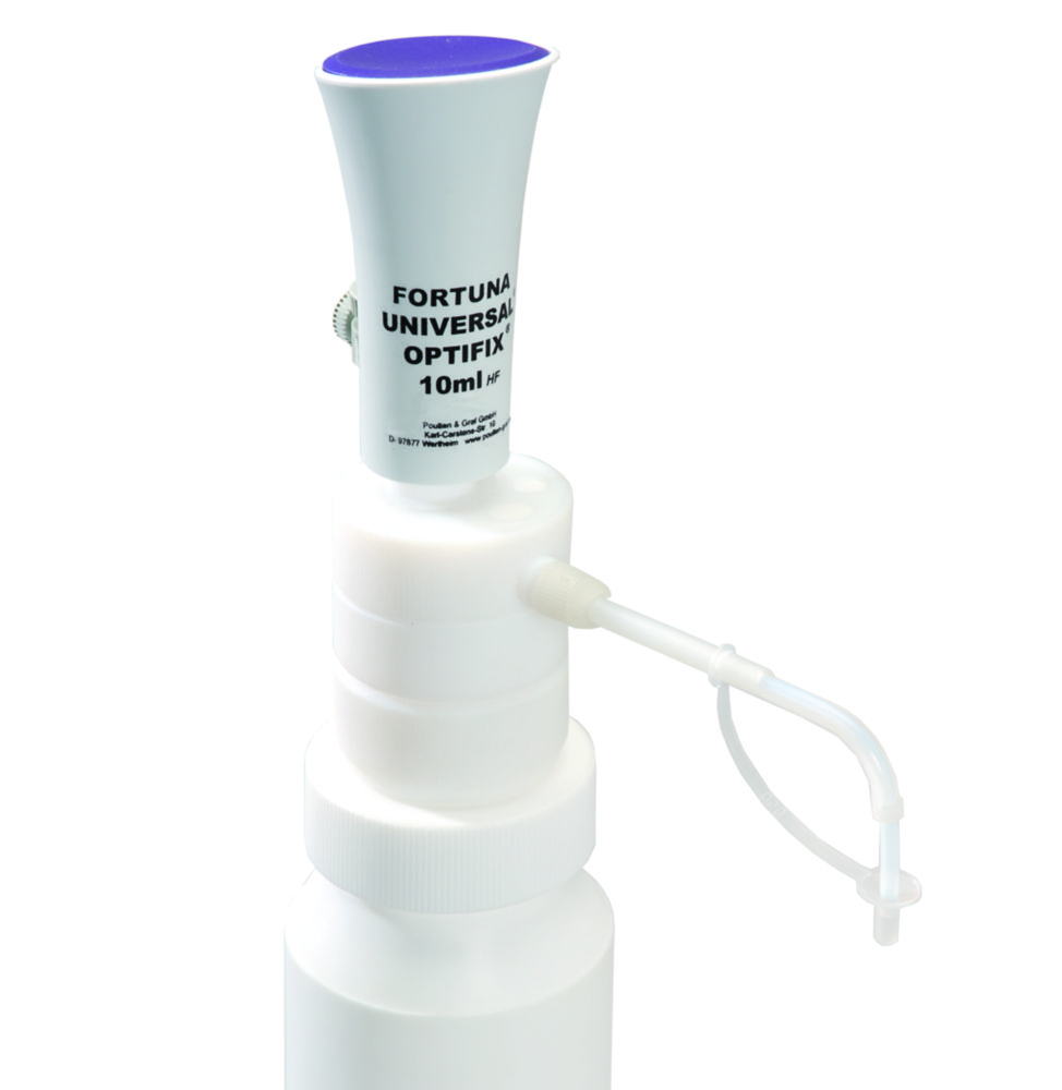Flaschenaufsatz-Dispenser FORTUNA UNIVERSAL® OPTIFIX® HF